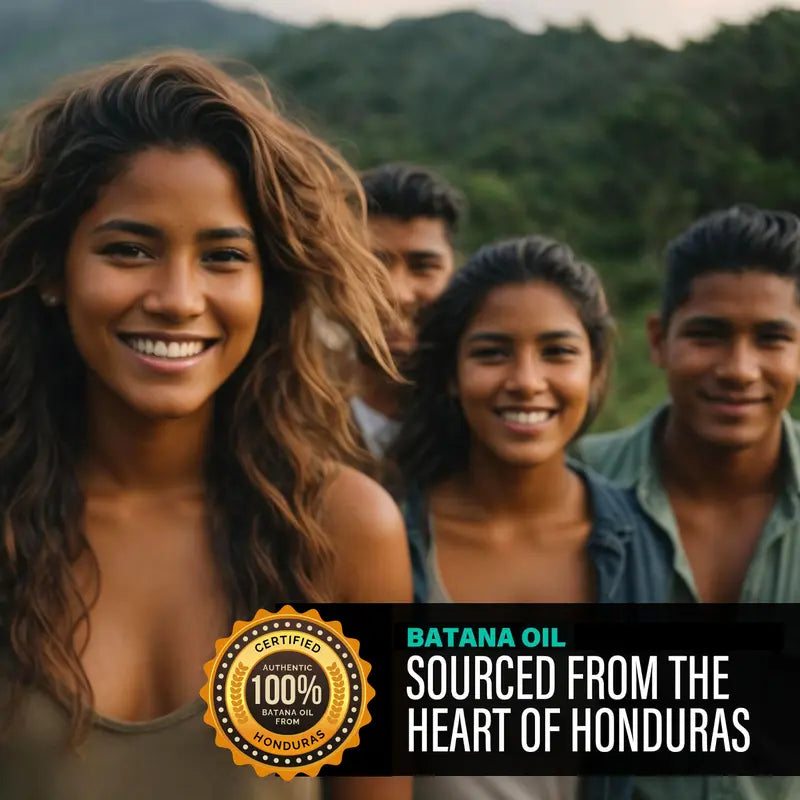 100%Unrefined Batana Oil for Hair Growth-Hair Mask- Color Care Damaged Healthier - 4 oz