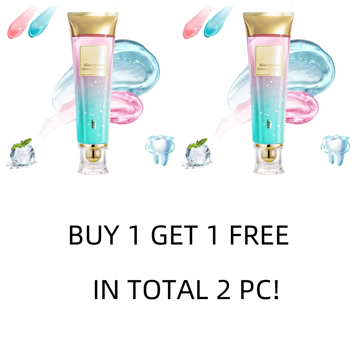 Triple Whitening Niacinamide Whitening Toothpaste – Advanced Whitening for a Brighter Smile2