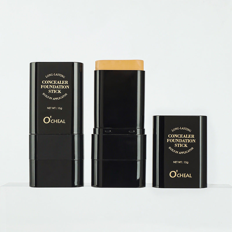 Dual-Ended Foundation & Contour Stick -Lightweight, Long-Wear Concealer