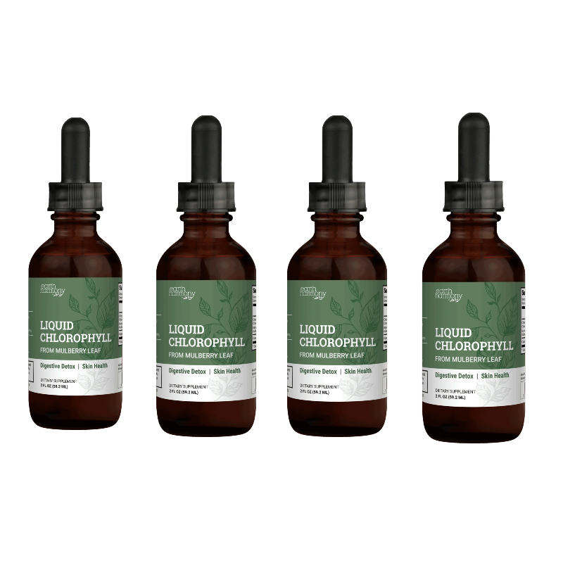 Vegan Lymphatic Drainage Drops - Earth Harmony Lymph Detox with Soursop, Cat's Claw, Astragalus - 2 Oz Liquid Supplement