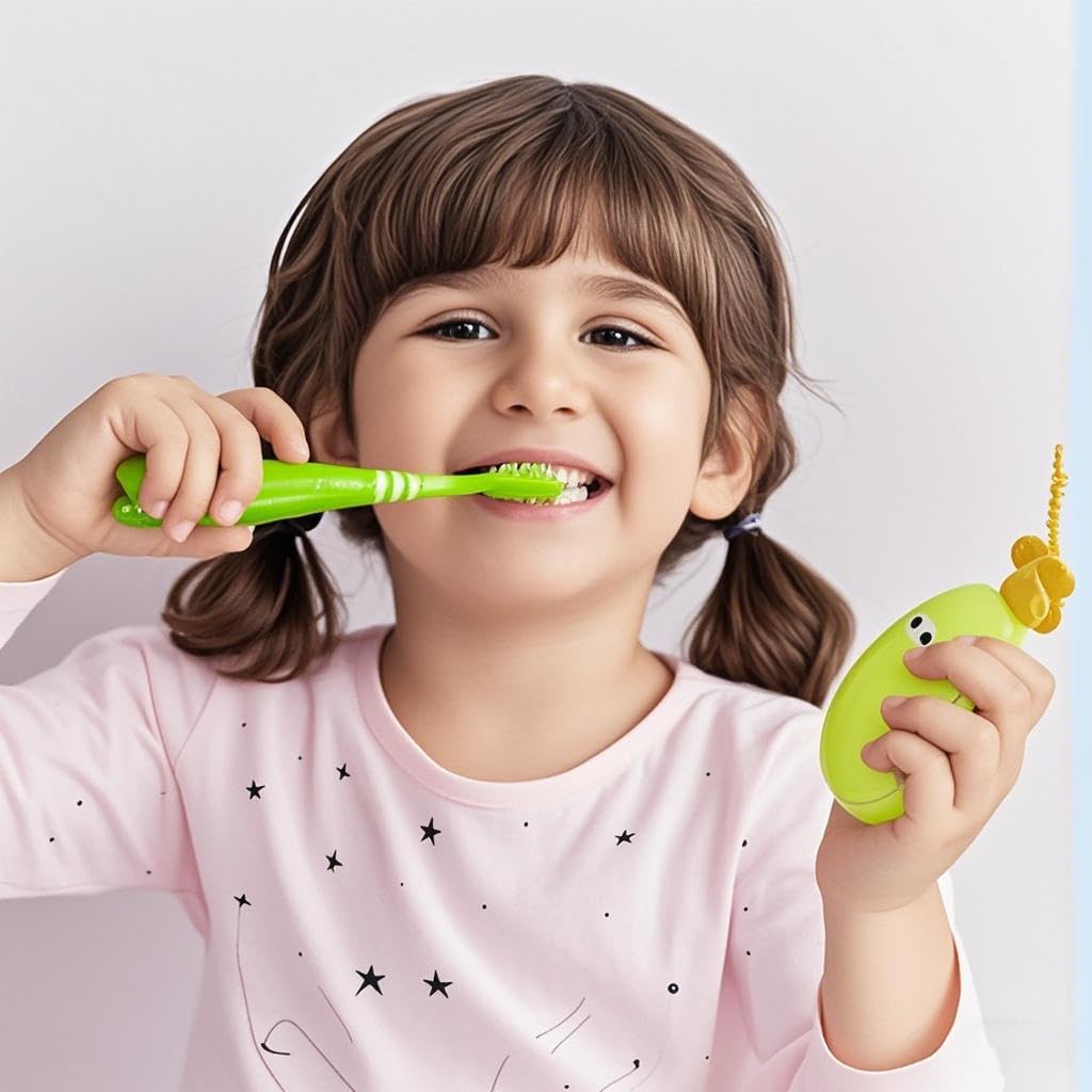 2PCS Banana Toothbrush Case, Cute Banana Travel Toothbrush Storage Box, Portable 2in1 Toothbrush Cover- with Toothpaste Dispenser for Hiking Camping