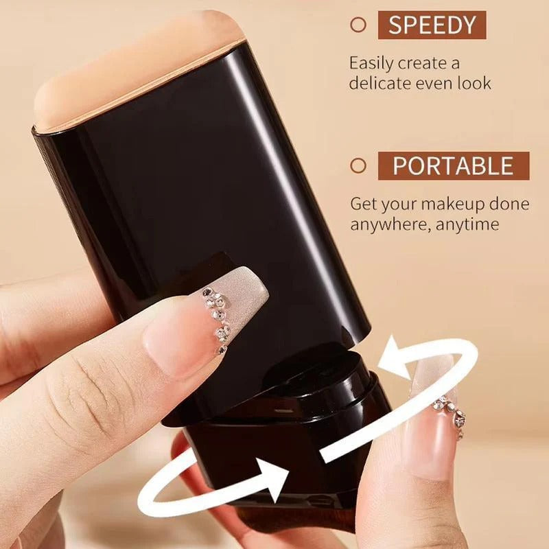 Dual-Ended Foundation & Contour Stick -Lightweight, Long-Wear Concealer