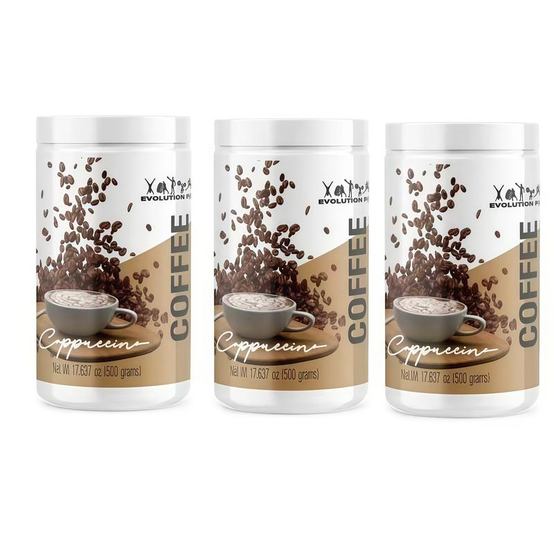 Coffee Cappuccino Flavor Beverage Creamy with L-Carnitine a Dietary Supplement Product
