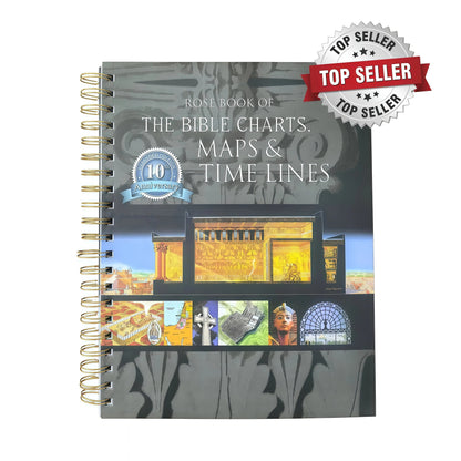The Book of Bible Charts, Maps, and Time LinesThe ULTIMATE visual Bible resource is here! 230 pages of maps, timelines, and charts on everything: miracles, parables, apostles, feasts, and prophecies.