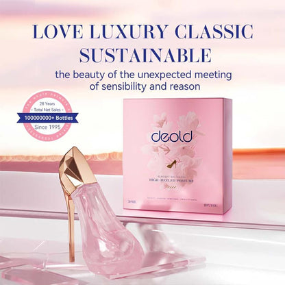 High-heeled shoe-shaped perfume spray, natural scent, long-lasting and captivating, a women's exclusive fragrance, 30ml