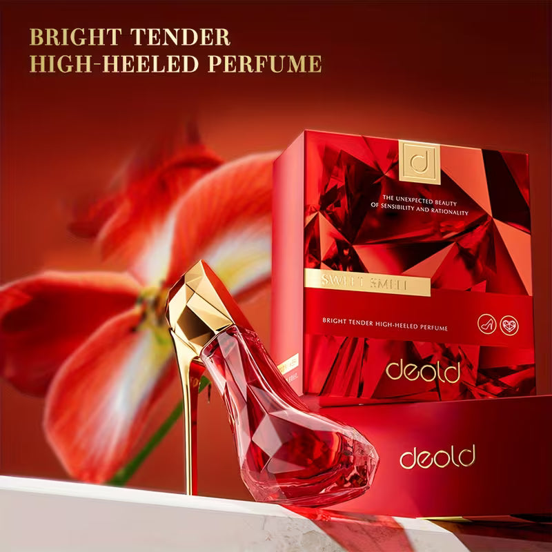 High-heeled shoe-shaped perfume spray, natural scent, long-lasting and captivating, a women's exclusive fragrance, 30ml