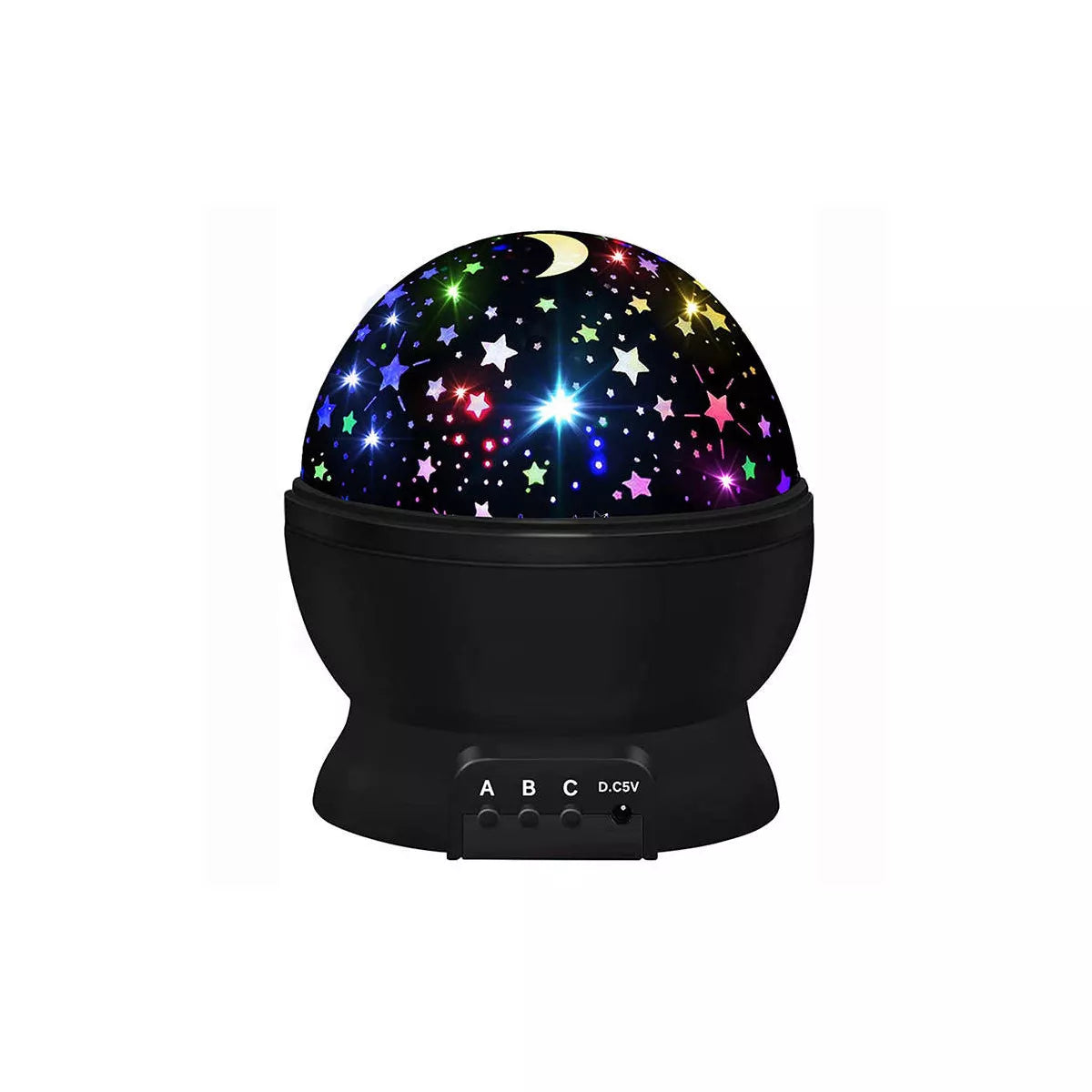 Rotating LED Galaxy Starry Night Light Projector Star Sky Moon Lamp Kids Bedroom
