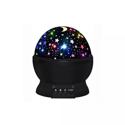 Rotating LED Galaxy Starry Night Light Projector Star Sky Moon Lamp Kids Bedroom