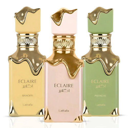 Lattafa Eclaire Pistache / Eclaire Banoffi /  Eclaire Unisex Edp 3.4 oz