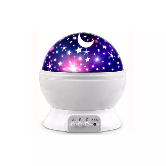 Rotating LED Galaxy Starry Night Light Projector Star Sky Moon Lamp Kids Bedroom