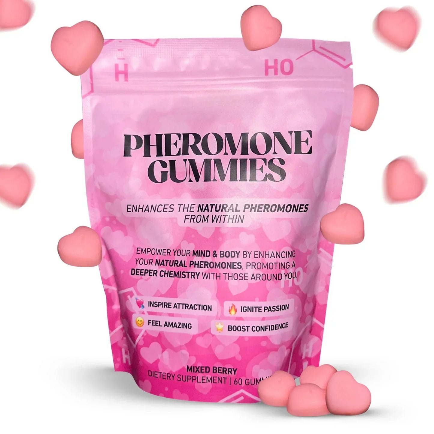 Pheromone Boosting Gummies for Women