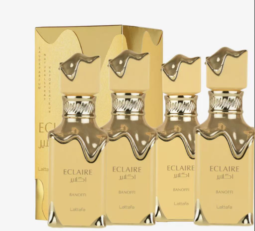Lattafa Eclaire Pistache / Eclaire Banoffi /  Eclaire Unisex Edp 3.4 oz