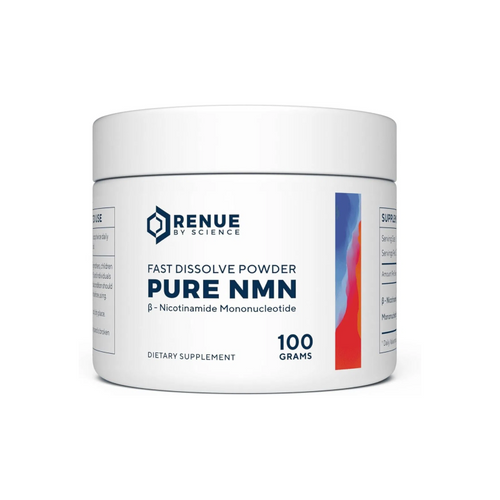 RENUE by Science NMN Powder | 100g Fast Dissolve Powder Supplement | 500mg Nicotinamide Mononucleotide per Serving