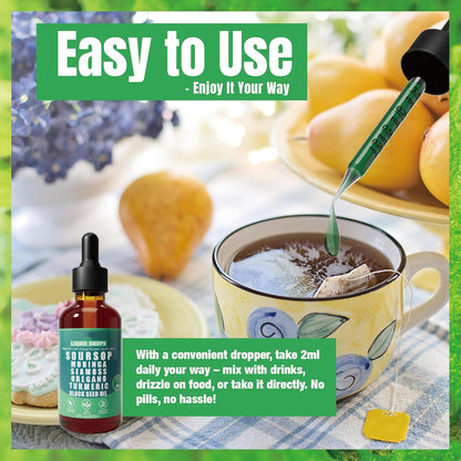 100% Organic 10-in-1 Soursop Extract Drops