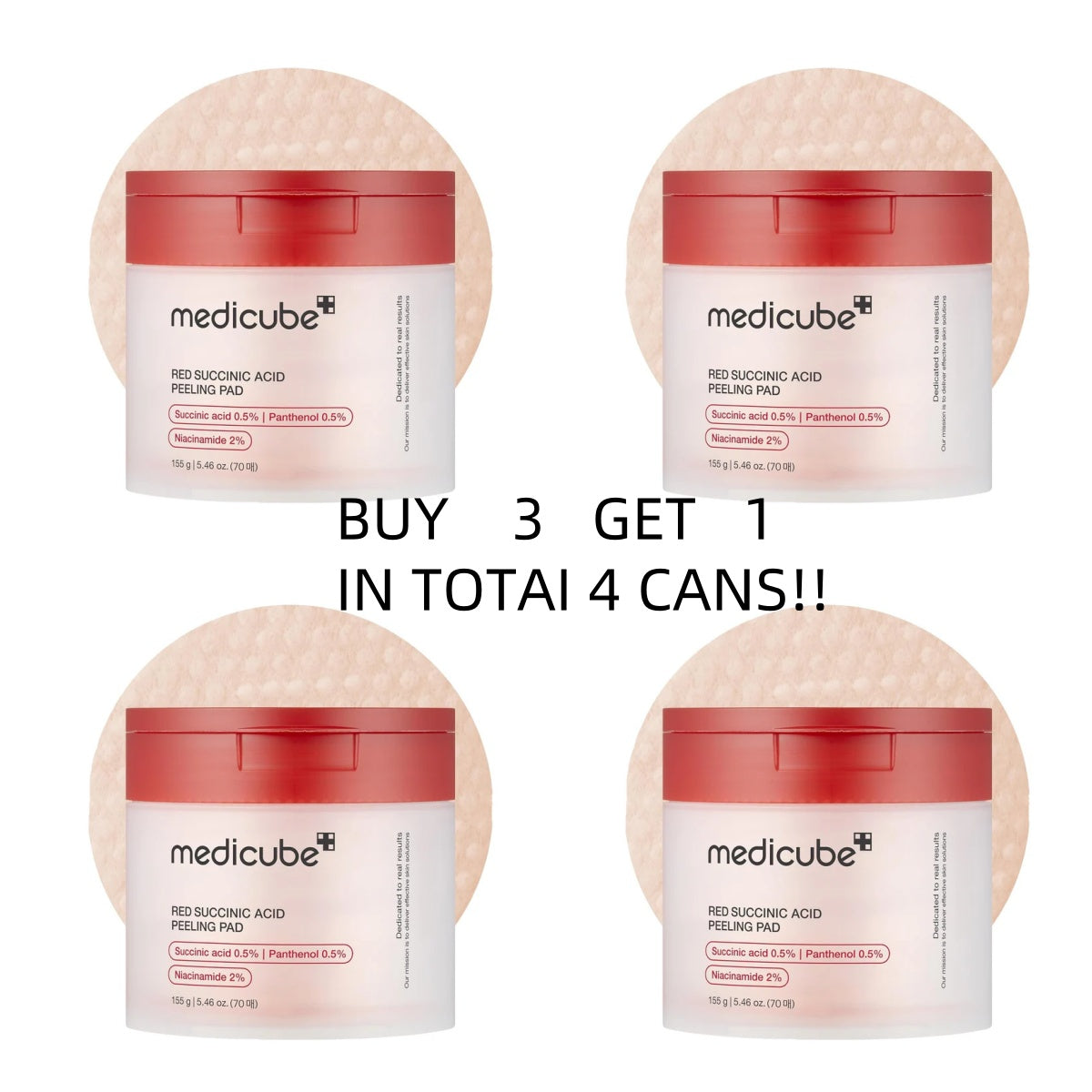 Mix & Match Toner Pad Pore, Use After Spot, Brightening Care for Clear & Glass Glow SkinToner Pads