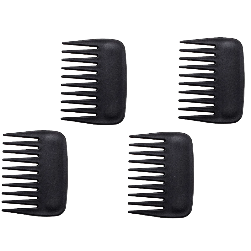 Professional Streaker Anti-Static Wide Tooth Detangling Comb - Handle  for Men Women Curly Wavy Hair