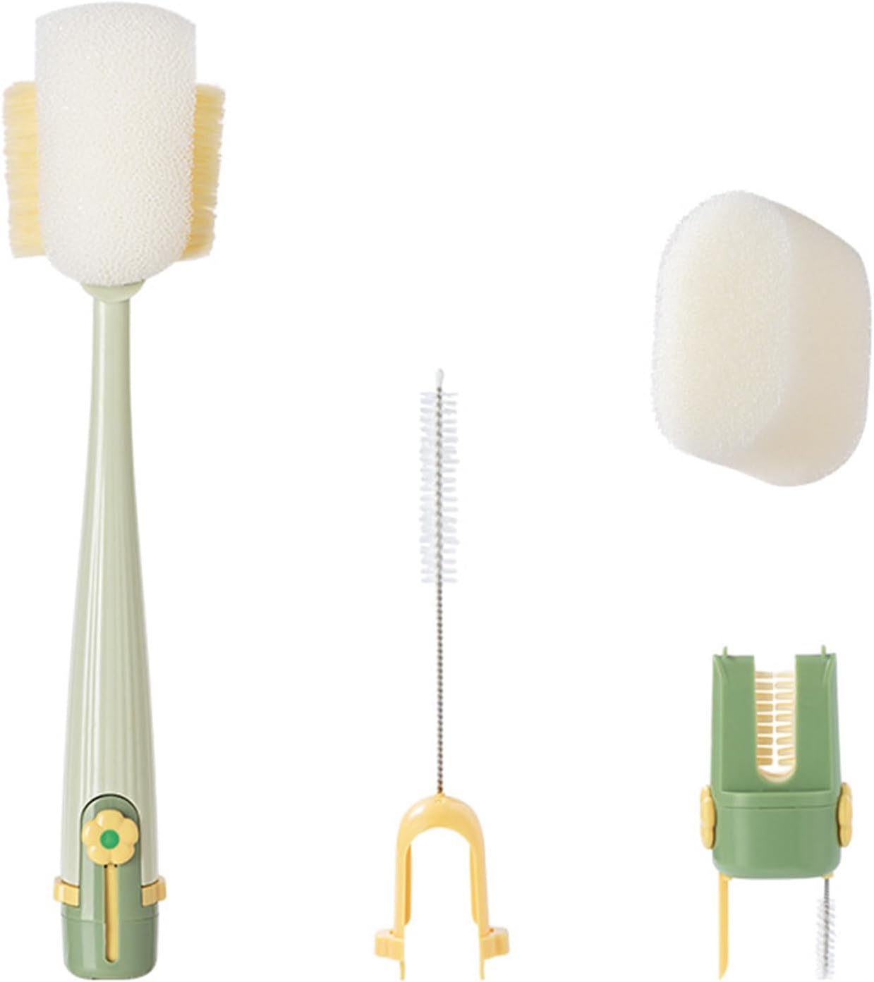 Multifunctional Cup Tool for Washing and Drying Kitchen Use Bottle Cup Brush Efficient