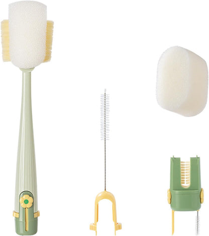 Multifunctional Cup Tool for Washing and Drying Kitchen Use Bottle Cup Brush Efficient