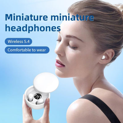 Mini Invisible Headphones Bluetooth 5.4 True Wireless