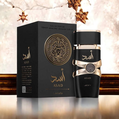Asad by Lattafa 3.4 oz Eau De Parfum Spray for Women or Men