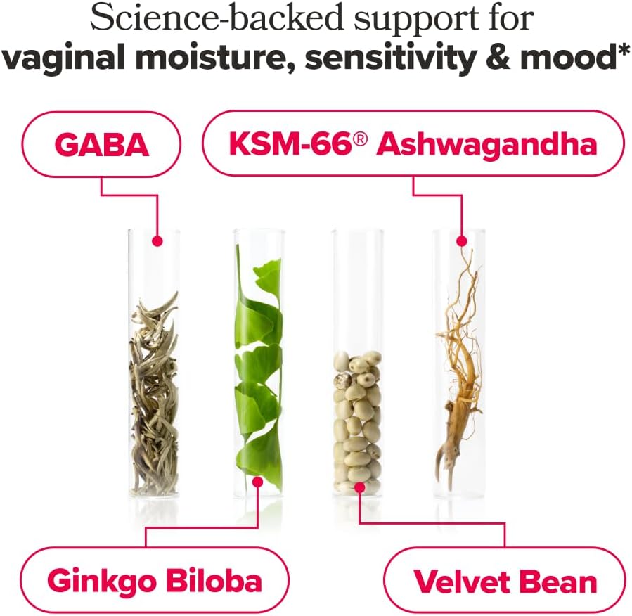 O Positiv URO Vaginal Moisture & Mood Formulated to Support Vaginal Moisture, Mood & Relaxation  -30 Servings