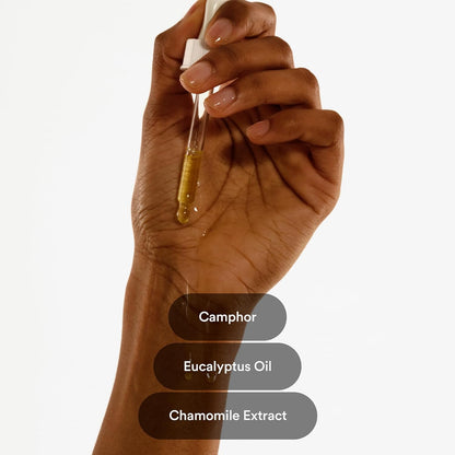 Period Relief Patches Cooling Menthol & Chamomile, Iron-Infused Lavender Essential Oil 30 Count