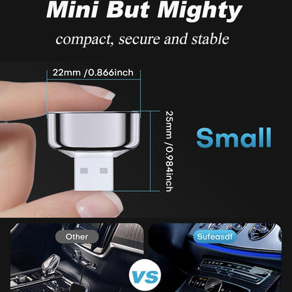 2025 Upgraded Wireless CarPlay Adapter& Android Auto Adapter, for iOS 10 Android 11 and Above(Black)