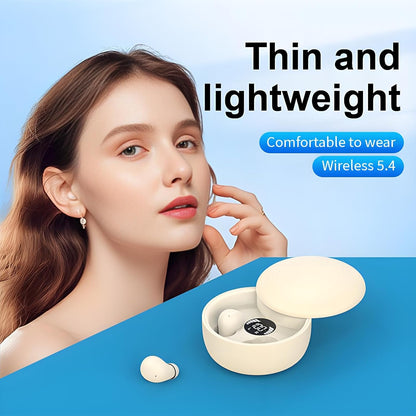 Mini Invisible Headphones Bluetooth 5.4 True Wireless