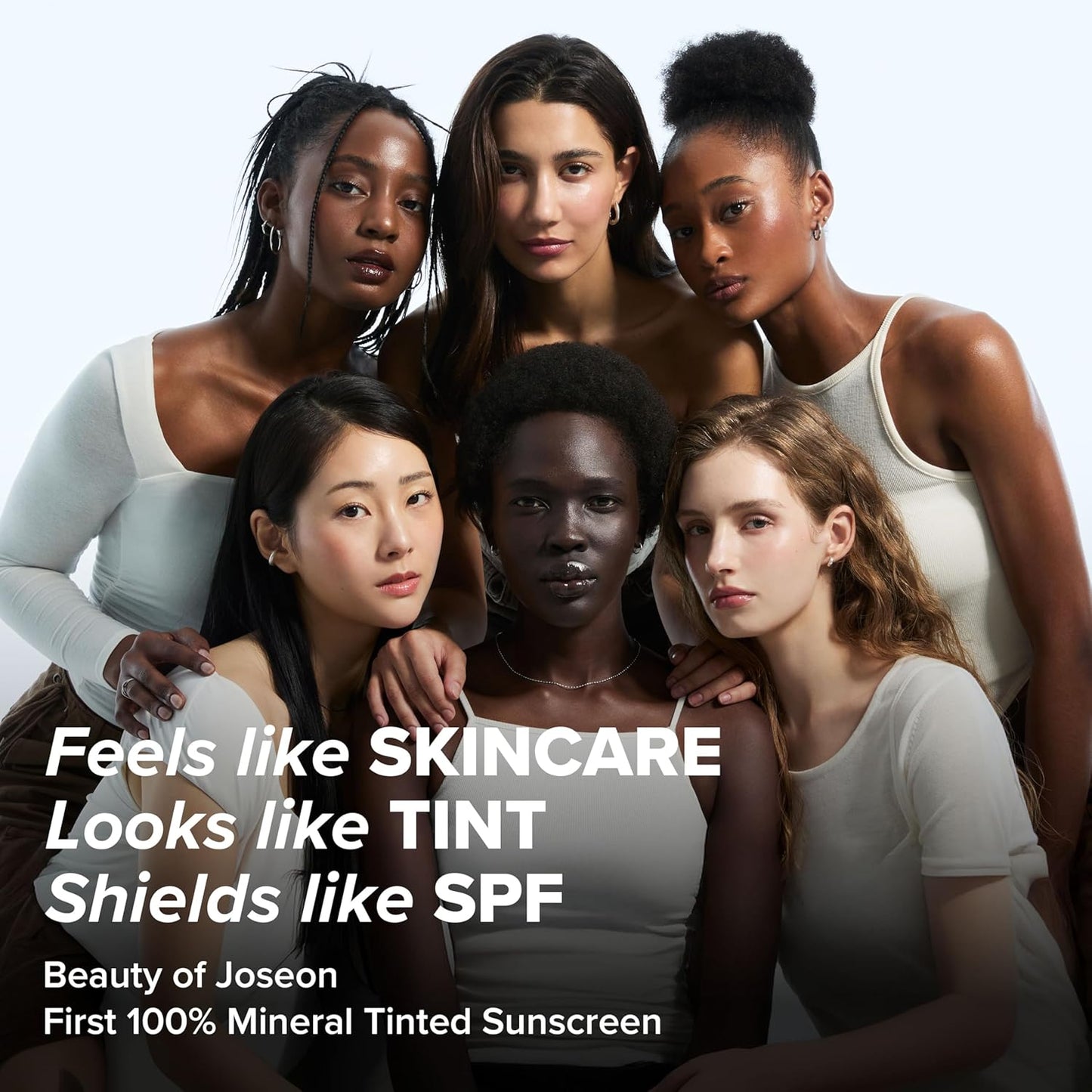 Daily Tinted Fluid Sunscreen 12 Shades for Face Moisturizing Broad Spectrum SPF 40 Korean Skincare 50ml, 1.69 fl.oz