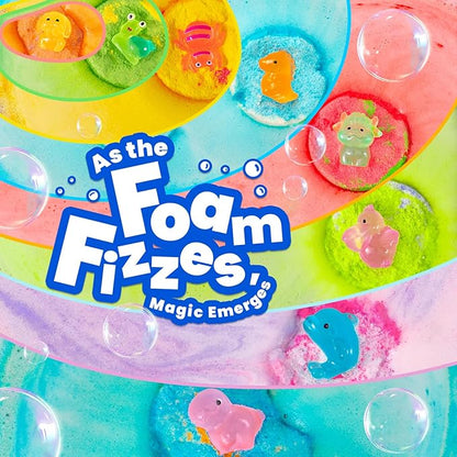 Glow-in-the-Dark Doll Bath Bomb Set For Kids