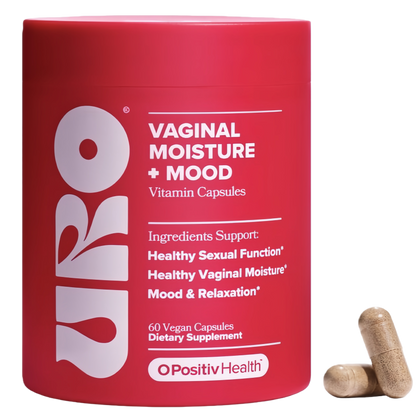 O Positiv URO Vaginal Moisture & Mood Formulated to Support Vaginal Moisture, Mood & Relaxation  -30 Servings