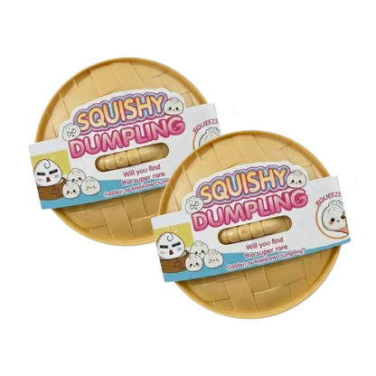 Expressive Big Dumpling Squishy-Buy 1 Get 1-Fidget Toy, Soft TPR Material, Stress Relief, Random Style per Pack.