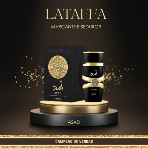 Asad by Lattafa 3.4 oz Eau De Parfum Spray for Women or Men