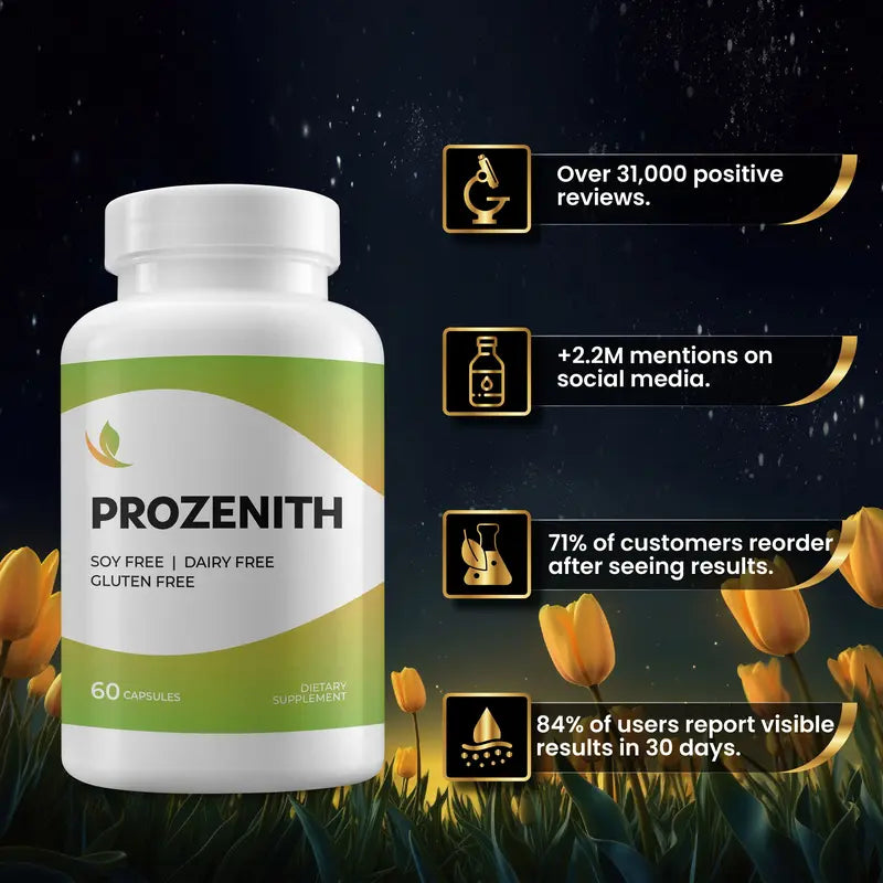 Prozenith Prozenith - 100% Natural - 2 Caps/Day - Advanced BHB Formula - Healthc ...