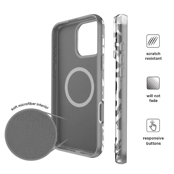 Compatible with iPhone Case Cheetah Print, Leopard [Military Grade Protection] Hard PC Back Anti-Scratch Shockproof Women Girls Case for iPhone
