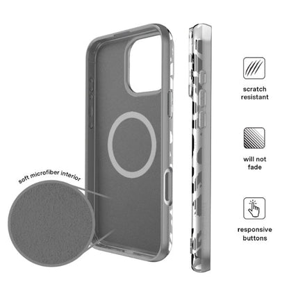 Compatible with iPhone Case Cheetah Print, Leopard [Military Grade Protection] Hard PC Back Anti-Scratch Shockproof Women Girls Case for iPhone