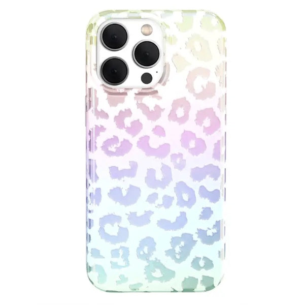 Compatible with iPhone Case Cheetah Print, Leopard [Military Grade Protection] Hard PC Back Anti-Scratch Shockproof Women Girls Case for iPhone