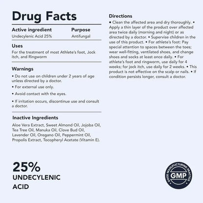 Antifungal Pen – 25% Undecylenic Acid Toenail Fungus Treatment Extra