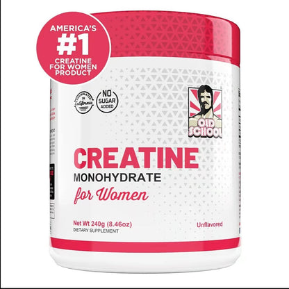 Creatine Monohydrate for Women-240g (30 Servings)