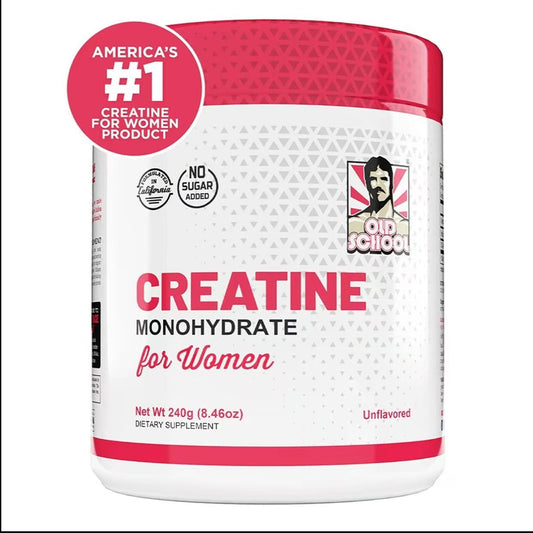 Creatine Monohydrate for Women-240g (30 Servings)